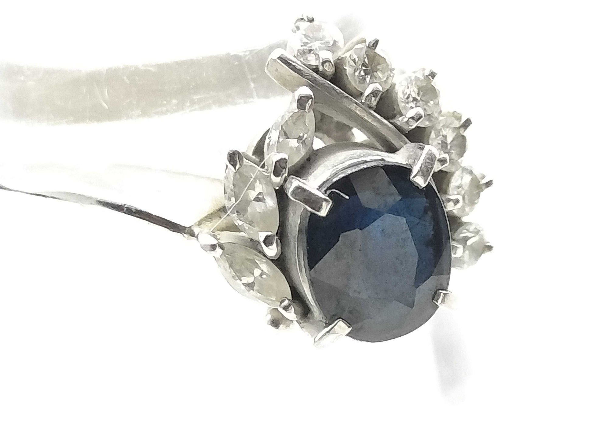 S 0.72ct D 0.20ct PT900 4.2g Ring 