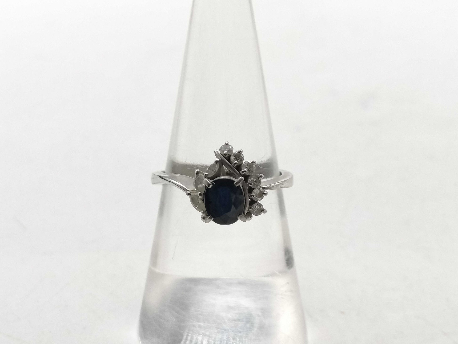 S 0.72ct D 0.20ct PT900 4.2g Ring 