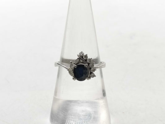 S 0.72ct D 0.20ct PT900 4.2g Ring 