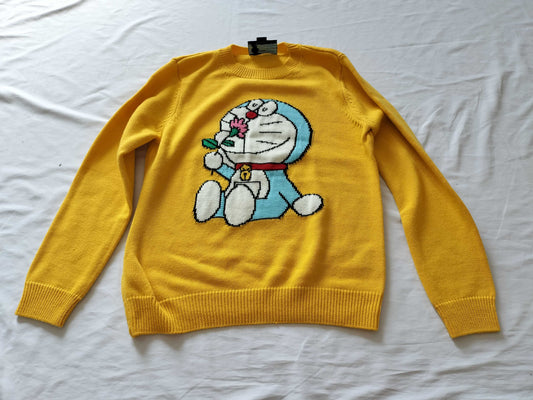 (10462_0162) GUCCI Doraemon Collaboration Knit Tops
