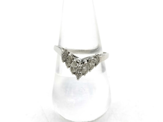 D0.63ct Pt900 3.9g Ring 