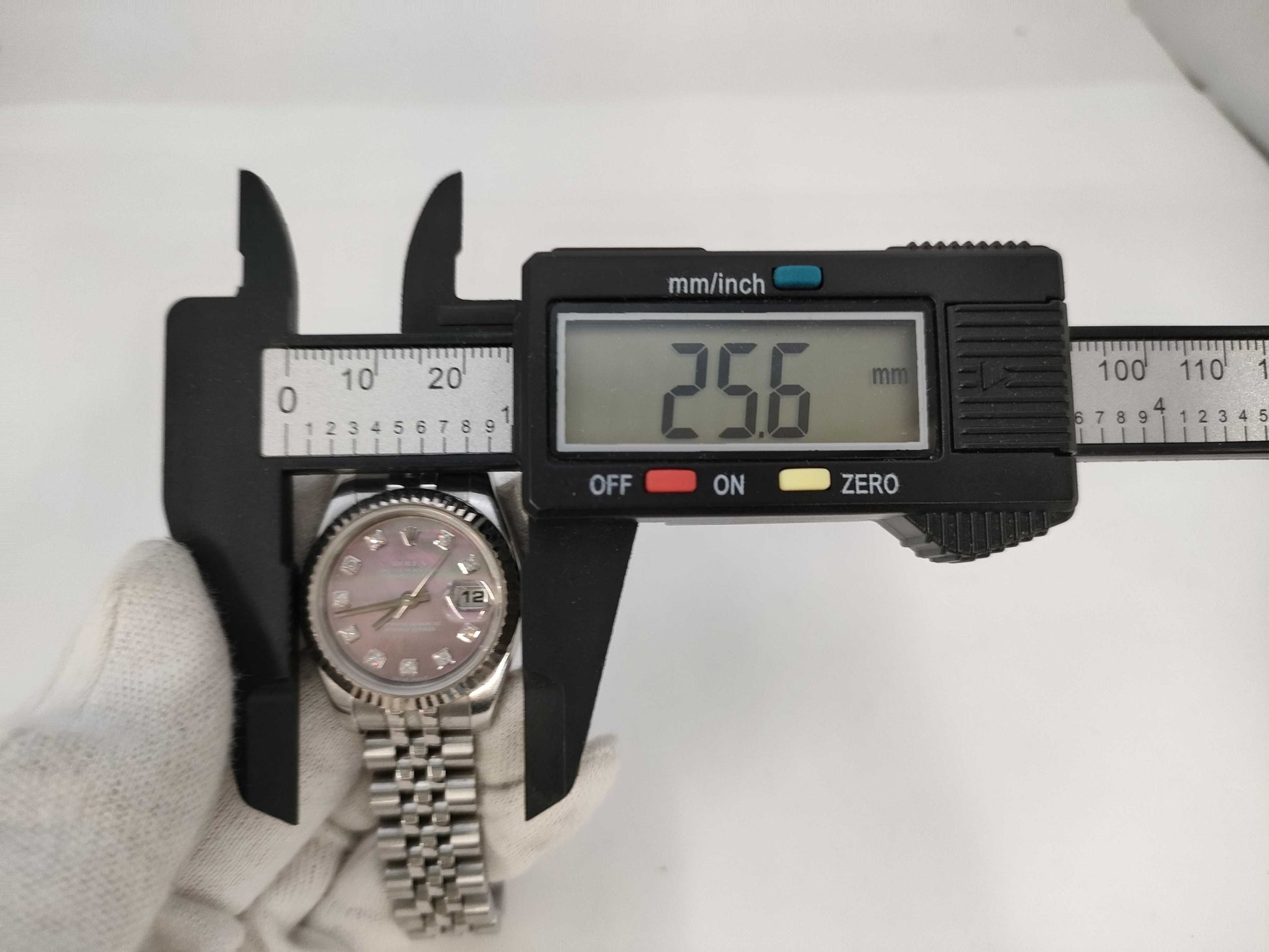 ROLEX 179174G D655695 Black Shell Dial Women's Watch