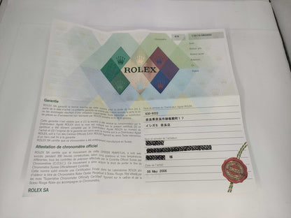 ROLEX 179174G D655695 Black Shell Dial Women's Watch