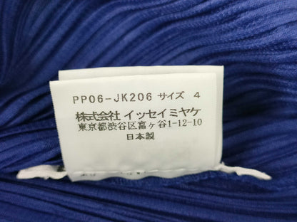ISSEY MIYAKE Pleats Please / PP93-PE961 / Sleeveless / Design Top / Blue / Tag Included Top