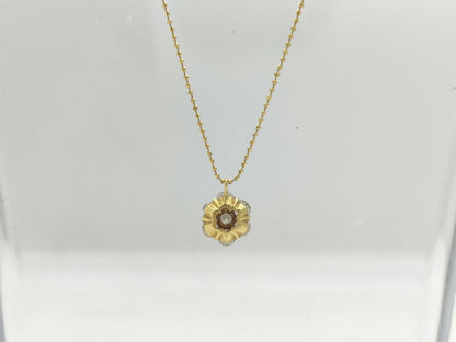 D1.03ct K18 2.6g Necklace 