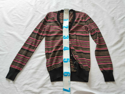 (10462_0249) PRADA Cardigan Tag Cardigan