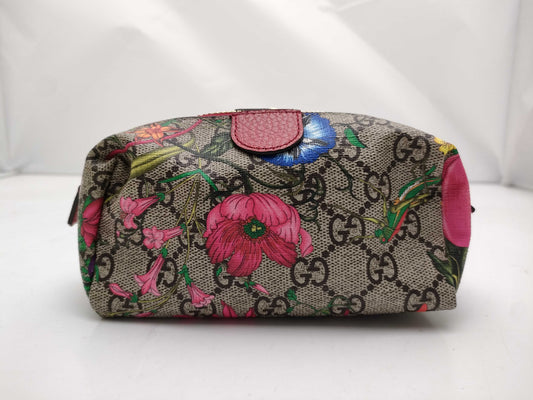 GUCCI GG Supreme GG Supreme Cosmetic Pouch 548394 Pouch