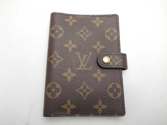 LOUIS VUITTON Monogram Agenda PM Notebook Cover