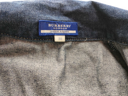 (10462_0206) BURBERRY Denim Jacket/Button Nova Check Jacket