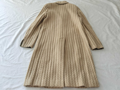 (10462_0126) CHANEL 00A Long Knit Coat Coat