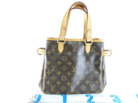 LOUIS VUITTON Monogram M51153 Batignolles Vertical Tote Bag