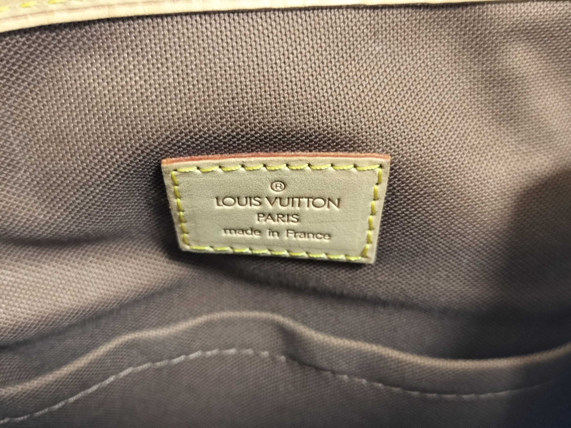 LOUIS VUITTON Monogram M51153 Batignolles Vertical Tote Bag