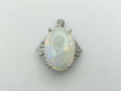 OP11.00ct D0.03/1.13ct PT900 11.5g Pendant Top 