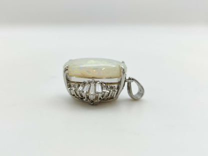 OP11.00ct D0.03/1.13ct PT900 11.5g Pendant Top 