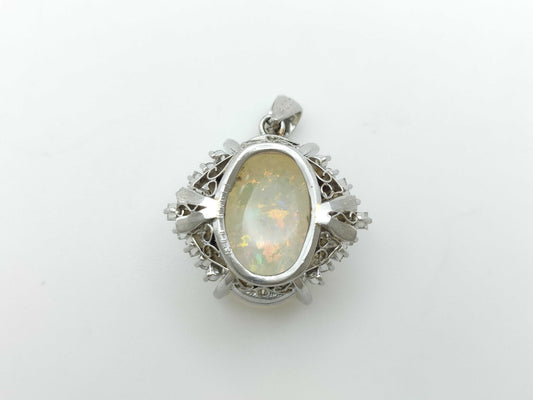 OP11.00ct D0.03/1.13ct PT900 11.5g Pendant Top 