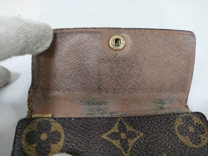 LOUIS VUITTON Monogram Monogram/Damier Azur Key Case Key Case/Key Holder