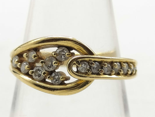 D0.29ct K18 4.0g Ring 