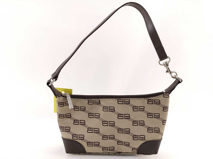 (10460_0215) BALENCIAGA Accessory Pouch One Shoulder BB All-Over Shoulder Bag