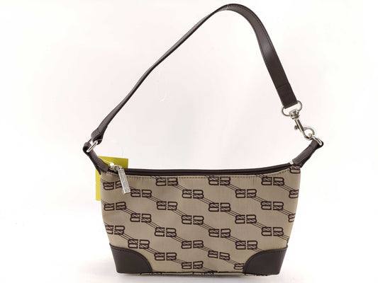 (10460_0215) BALENCIAGA Accessory Pouch One Shoulder BB All-Over Shoulder Bag