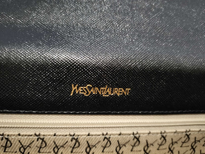 Yves Saint Laurent Clutch Bag/Leather Second Bag