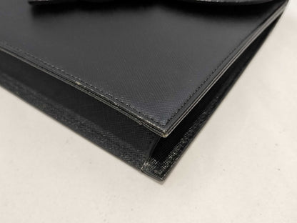Yves Saint Laurent Clutch Bag/Leather Second Bag