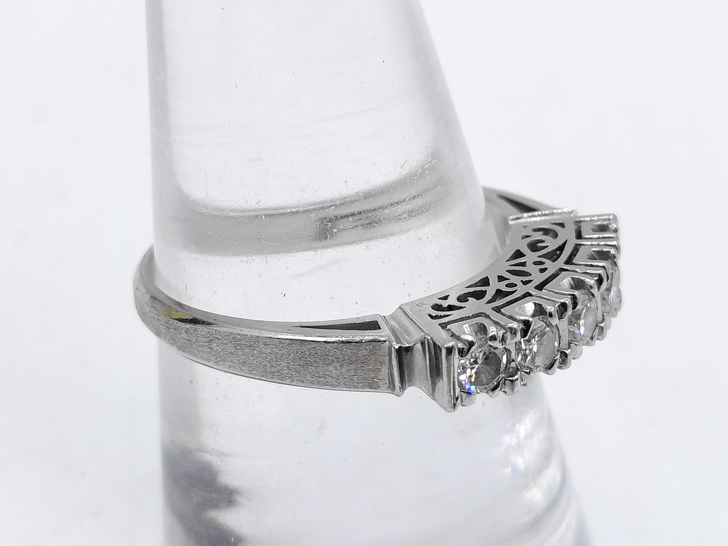 D0.31ct PT900 4.3g Ring 