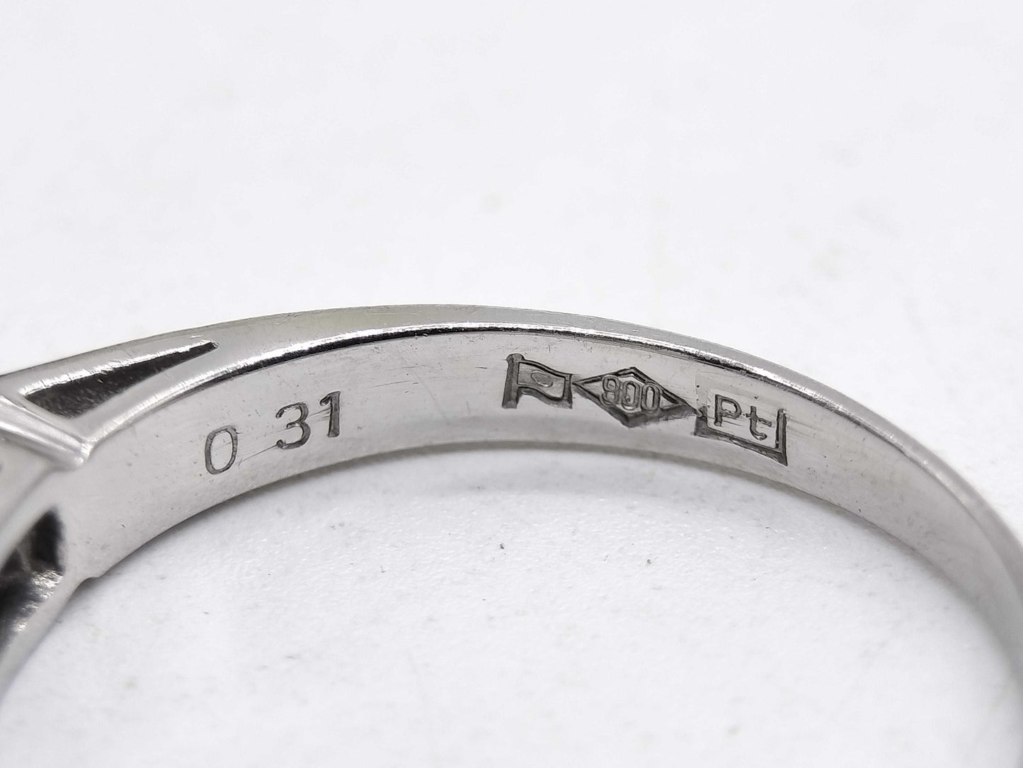 D0.31ct PT900 4.3g Ring 