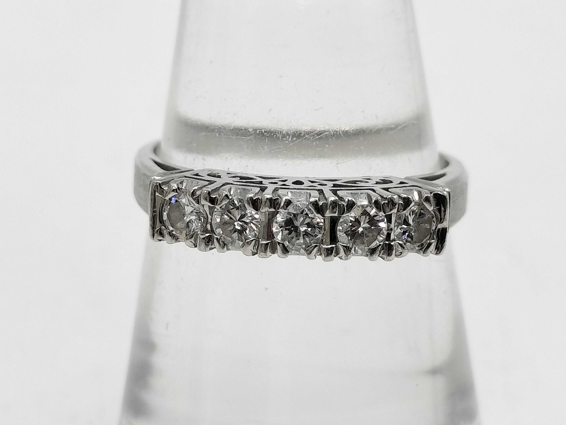 D0.31ct PT900 4.3g Ring 