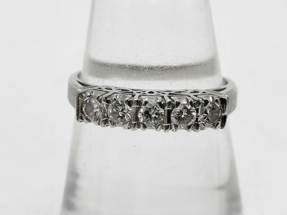 D0.31ct PT900 4.3g Ring 