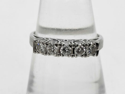 D0.31ct PT900 4.3g Ring 