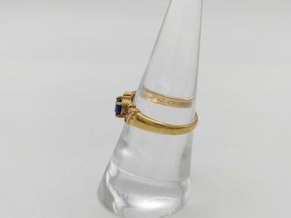 SEIKO S0.34ct D0.11ct K18 2.6g Ring 