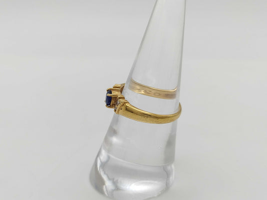 SEIKO S0.34ct D0.11ct K18 2.6g Ring 