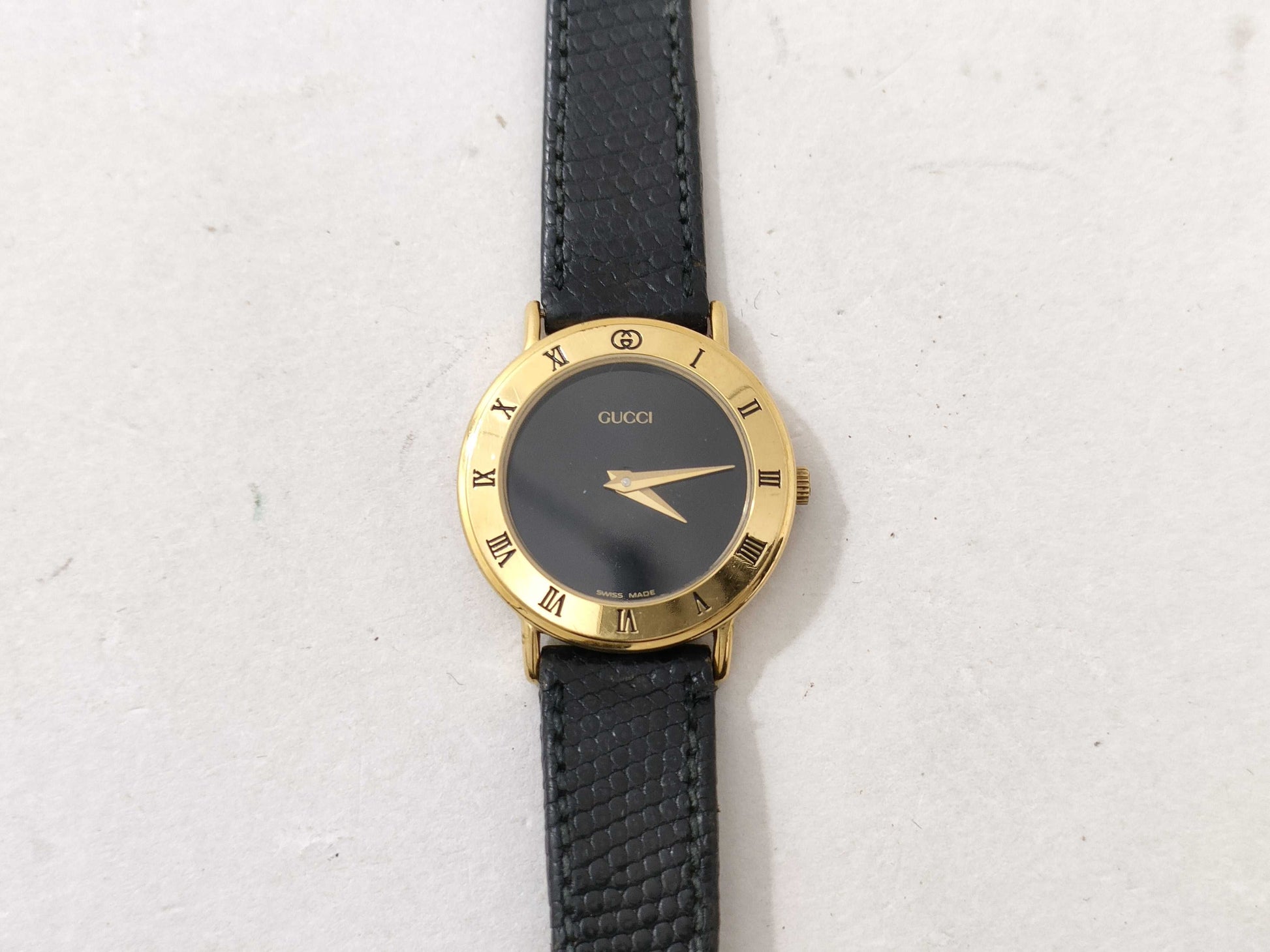GUCCI 3000.2L Black Dial Women's Watch