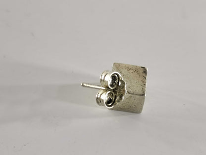 Tiffany & Co. Cube Earrings, SV925, 7.2g
