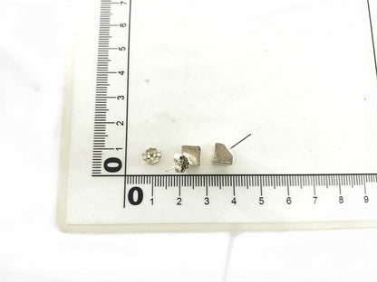 Tiffany & Co. Cube Earrings, SV925, 7.2g