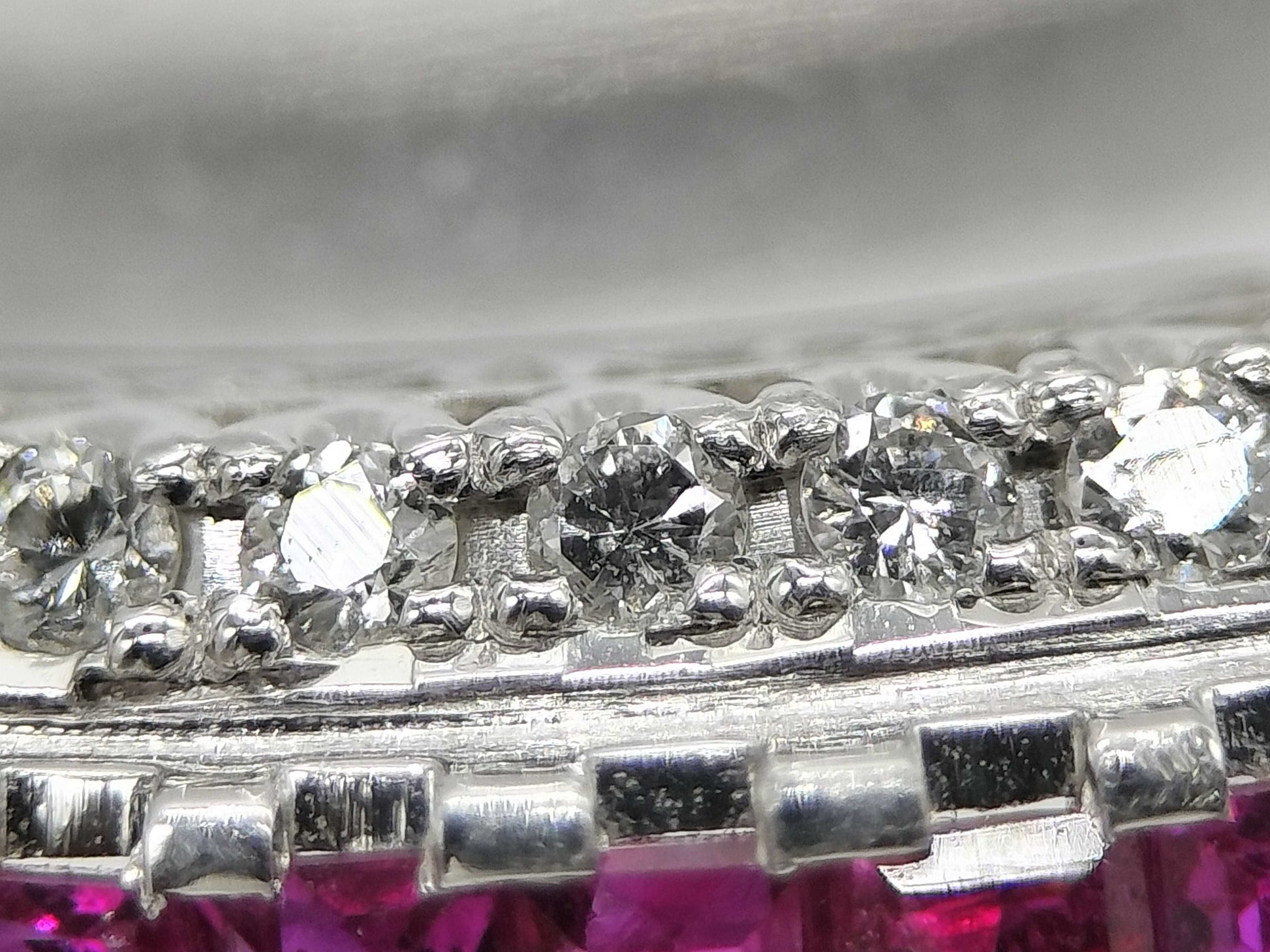 R0.62ct D0.15ct Pt900 6.4g Ring 