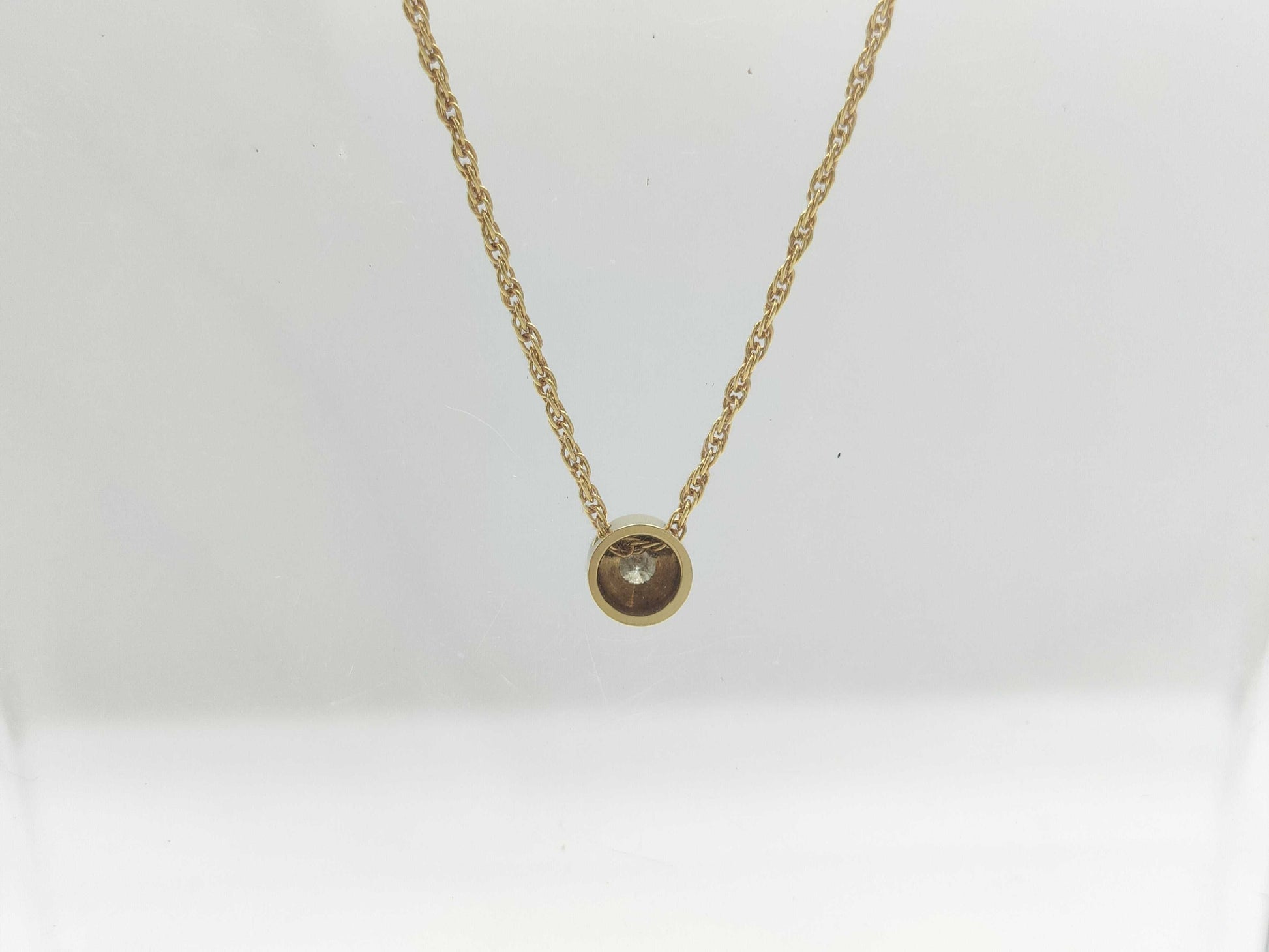 D0.24ct K18 3.6g Necklace 