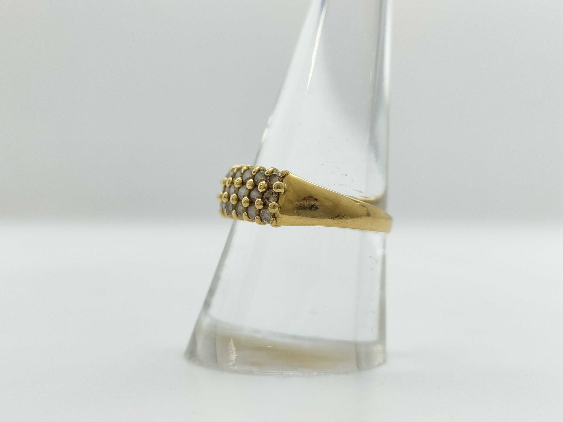 D1.00ct K18 3.7g Ring 