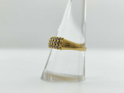 D1.00ct K18 3.7g Ring 