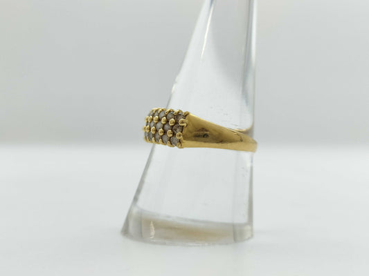 D1.00ct K18 3.7g Ring 