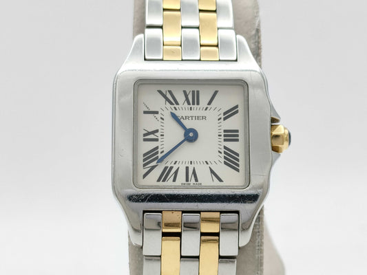 Cartier Santos Galbe SM 2 Row 2698 506455RX Quartz Women's Watch