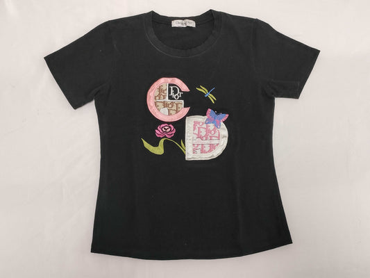 Dior CD logo butterfly motif top top