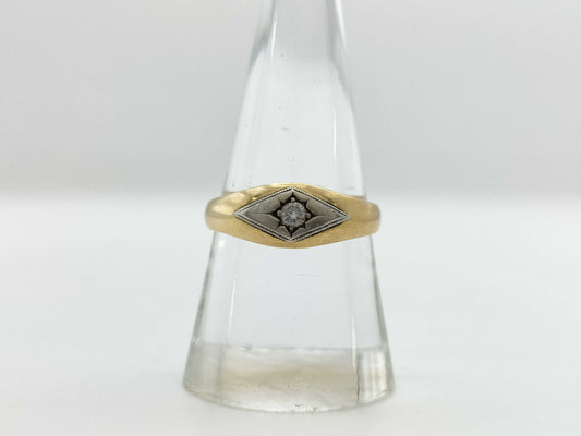 Diamond K18/Pm 3.2g Ring 