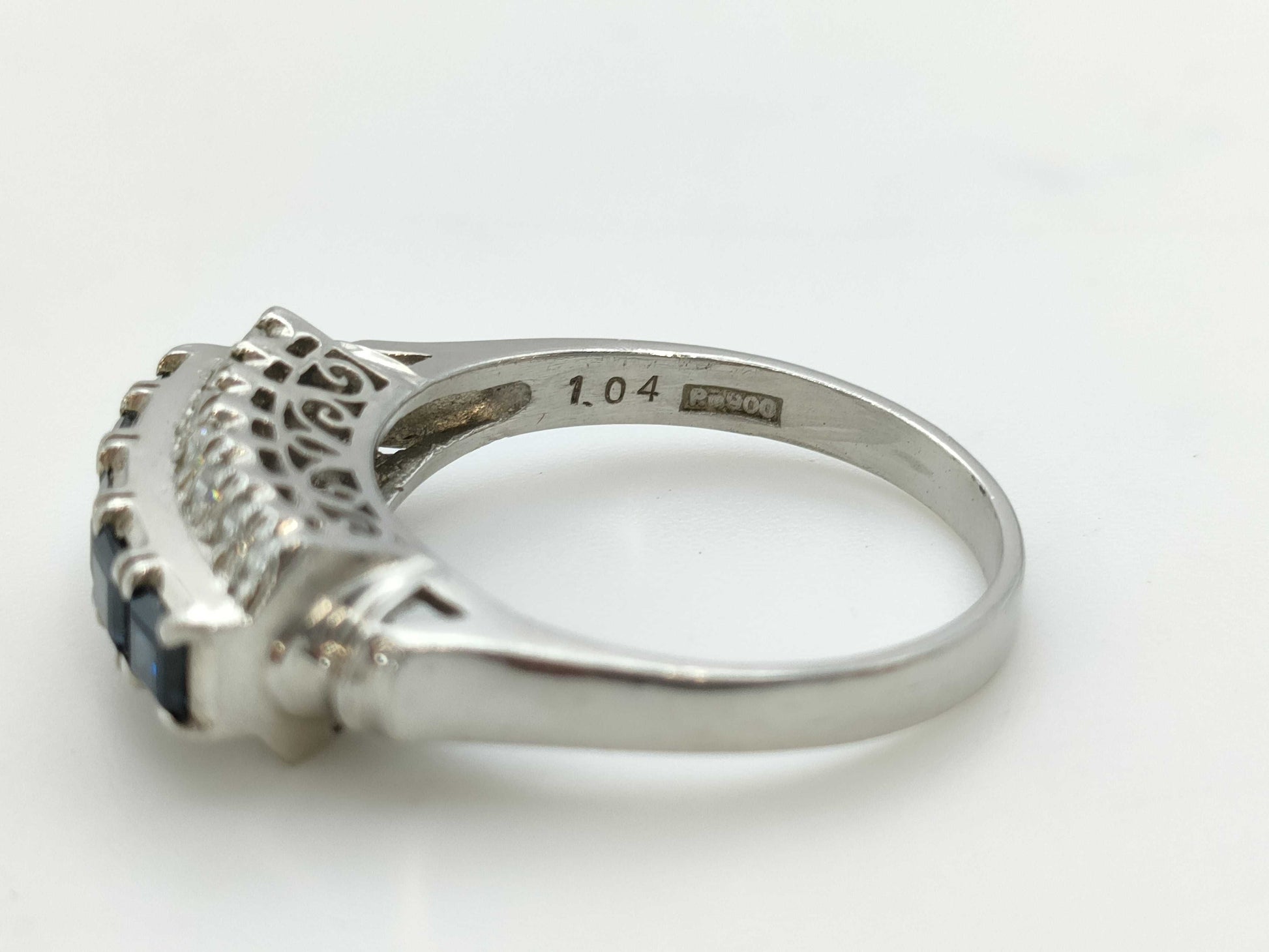 S1.04ct D0.26ct PM900 6.8g Ring 