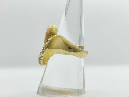 D0.67ct K18 7.8g Ring 