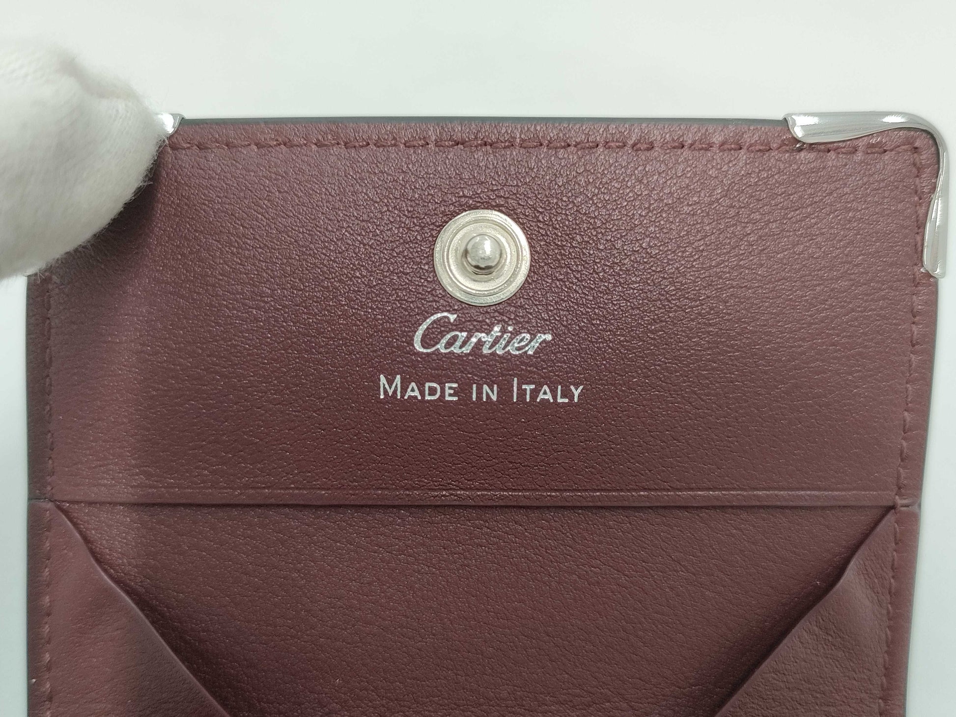(10461_0061) Cartier Square Coin Case Other Accessories