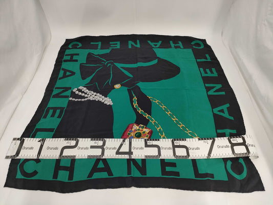 (10462_0144) CHANEL Mademoiselle Scarf