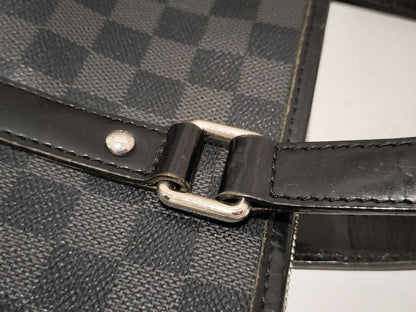LOUIS VUITTON Damier Graphite Tadao Tote Bag