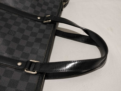 LOUIS VUITTON Damier Graphite Tadao Tote Bag