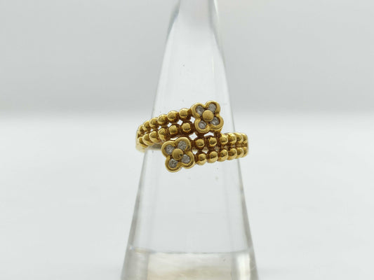D0.16ct K18 3.4g Ring 